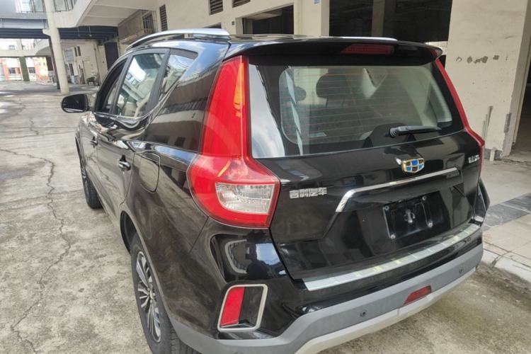 Used Geely Auto Vision X6 2016 1.8L Manual Luxury Model Rear Left 45 Deg