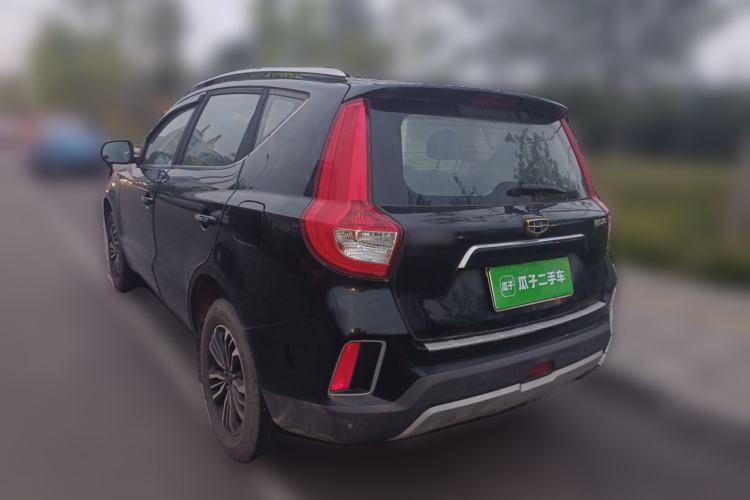Used Geely Auto Vision X6 2016 1.8L Manual Luxury Model Rear Left 45 Deg