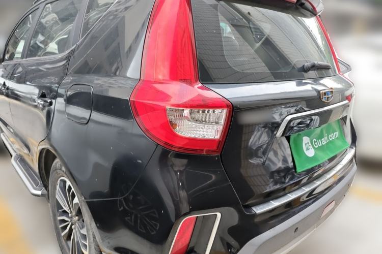 Used Geely Auto Vision X6 2016 1.8L Manual Luxury Model Rear Left 45 Deg