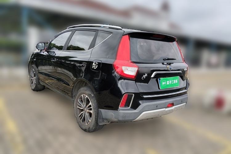 Used Geely Auto Vision X6 2016 1.8L Manual Luxury Model Rear Left 45 Deg