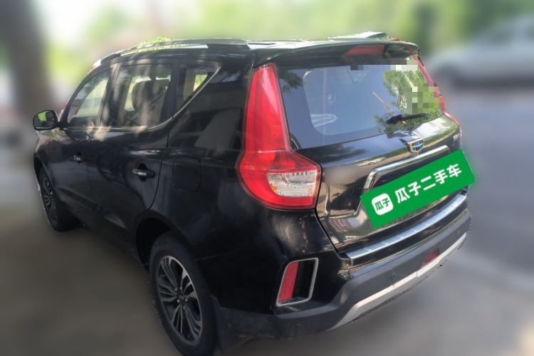 Used Geely Auto Vision X6 2016 1.8L Manual Luxury Model Rear Left 45 Deg