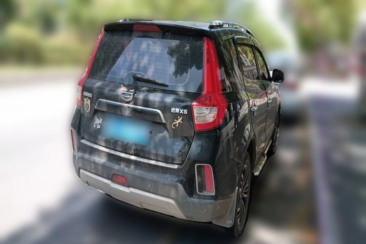 Used Geely Auto Vision X6 2016 1.3T CVT Flagship Model Rear Right 45 Deg
