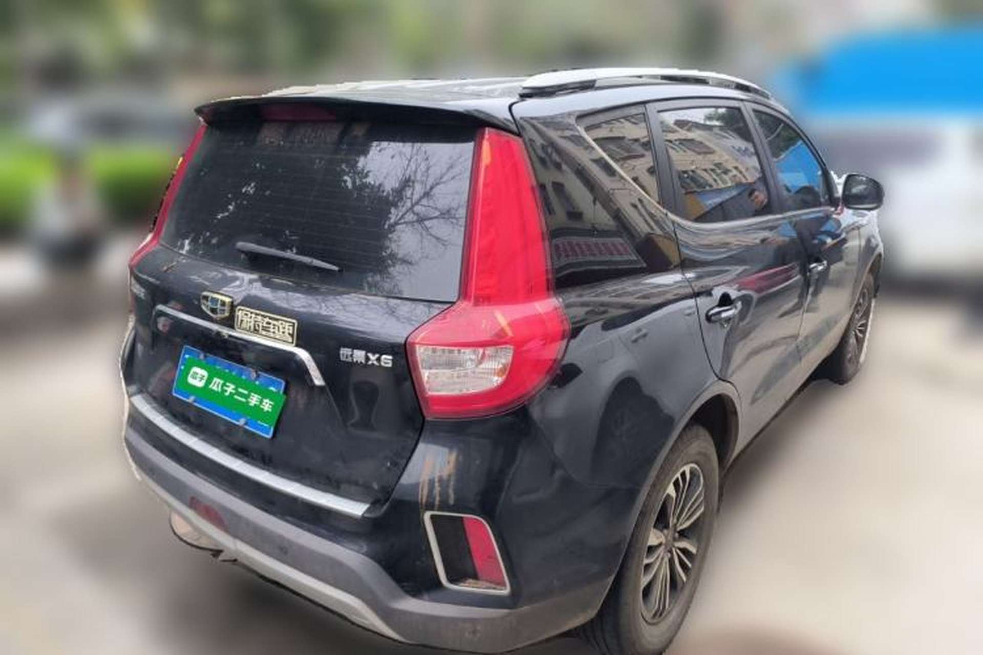 Used Geely Auto Vision X6 2016 1.8L Manual Luxury Model Rear Right 45 Deg