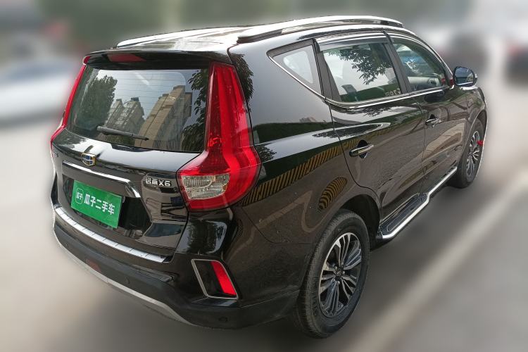 Used Geely Auto Vision X6 2016 1.3T CVT Flagship Model Rear Right 45 Deg