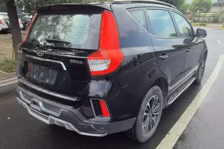 Used Geely Auto Vision X6 2016 1.3T CVT Flagship Model Rear Right 45 Deg
