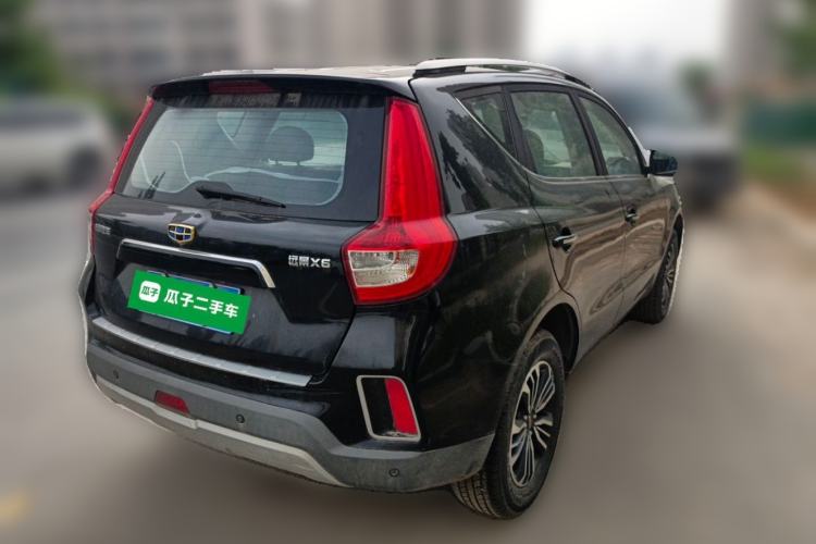 Used Geely Auto Vision X6 2016 1.8L Manual Luxury Model Rear Right 45 Deg