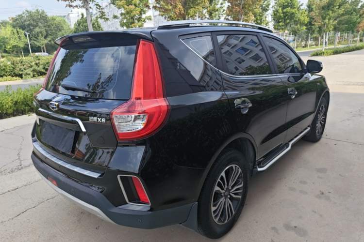 Used Geely Auto Vision X6 2016 1.3T CVT Flagship Model Rear Right 45 Deg
