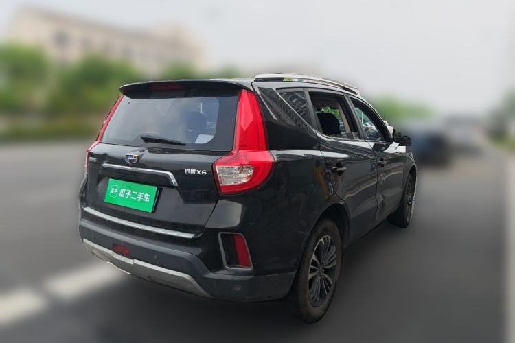 Used Geely Auto Vision X6 2016 1.8L Manual Luxury Model Rear Right 45 Deg