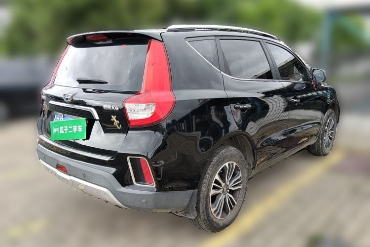 Used Geely Auto Vision X6 2016 1.8L Manual Luxury Model Rear Right 45 Deg