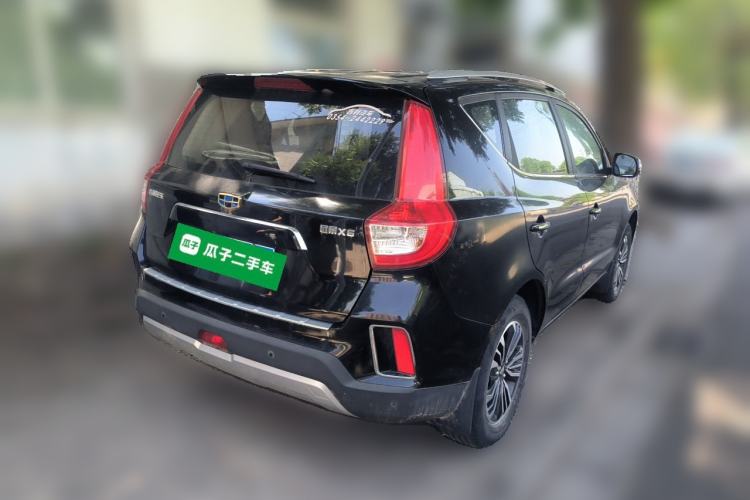 Used Geely Auto Vision X6 2016 1.8L Manual Luxury Model Rear Right 45 Deg