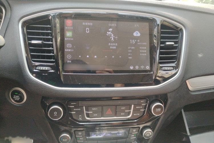 Used Geely Auto Vision X6 2016 1.3T CVT Luxury Model Audio And AC Panel