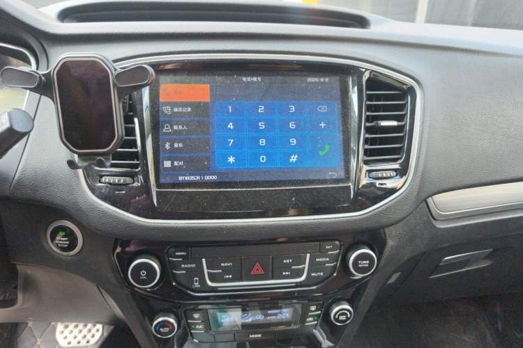 Used Geely Auto Vision X6 2016 1.3T CVT Luxury Model Audio And AC Panel