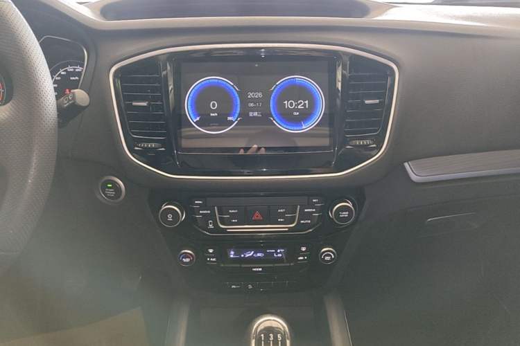 Used Geely Auto Vision X6 2016 1.8L Manual Luxury Model Audio And AC Panel