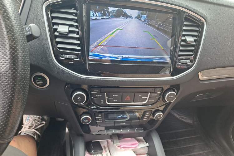 Used Geely Auto Vision X6 2016 1.8L Manual Luxury Model Audio And AC Panel