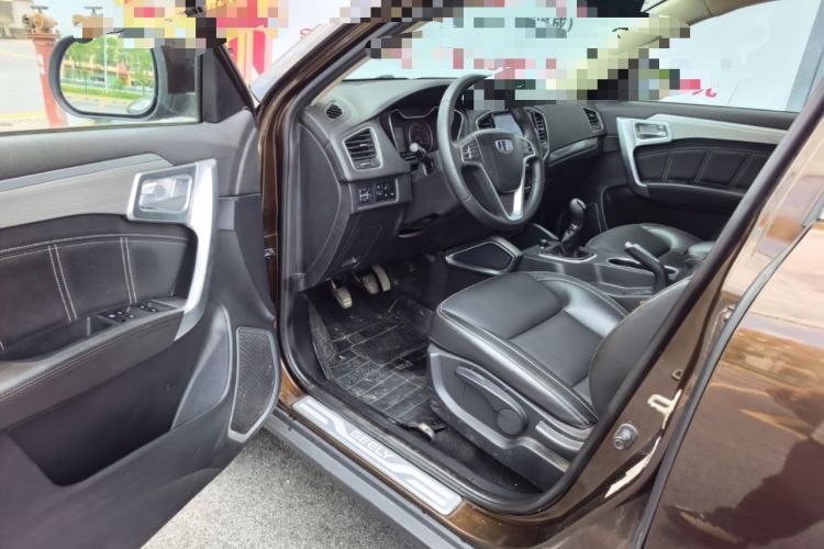 Used Geely Auto Vision X6 2016 1.8L Manual Luxury Model Driver Seat