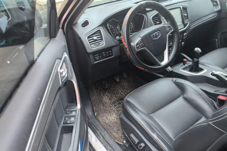 Used Geely Auto Vision X6 2016 1.8L Manual Luxury Model Driver Seat