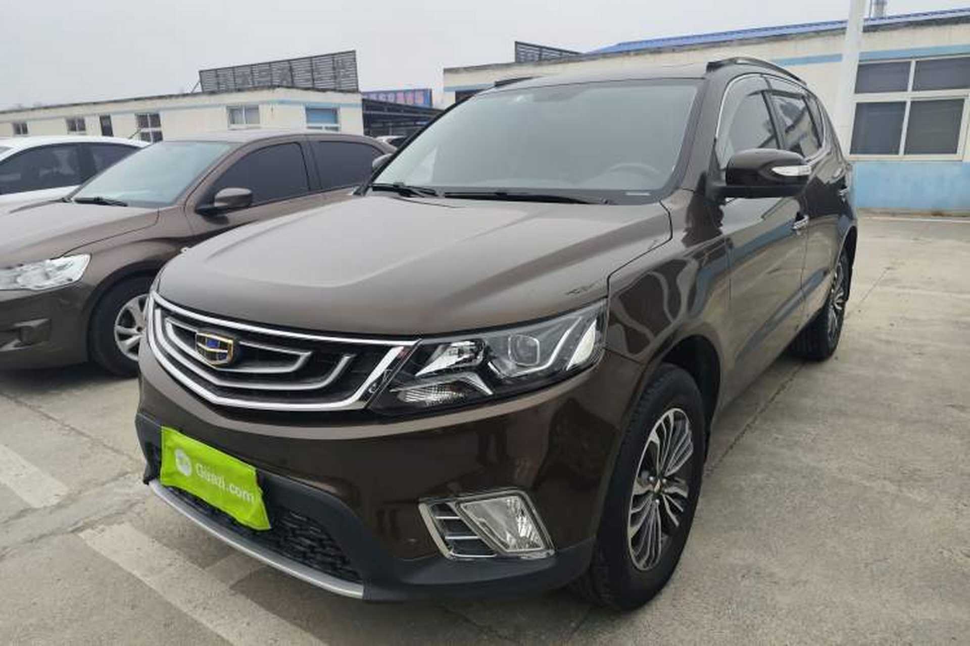 Used Geely Auto Vision X6 2016 1.8L Manual Luxury Model Front Left 45 Deg
