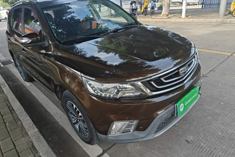 Used Geely Auto Vision X6 2016 1.8L Manual Luxury Model Front Right 45 Deg