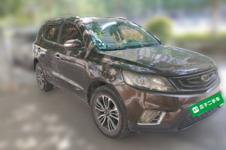 Used Geely Auto Vision X6 2016 1.3T CVT Flagship Model Front Right 45 Deg