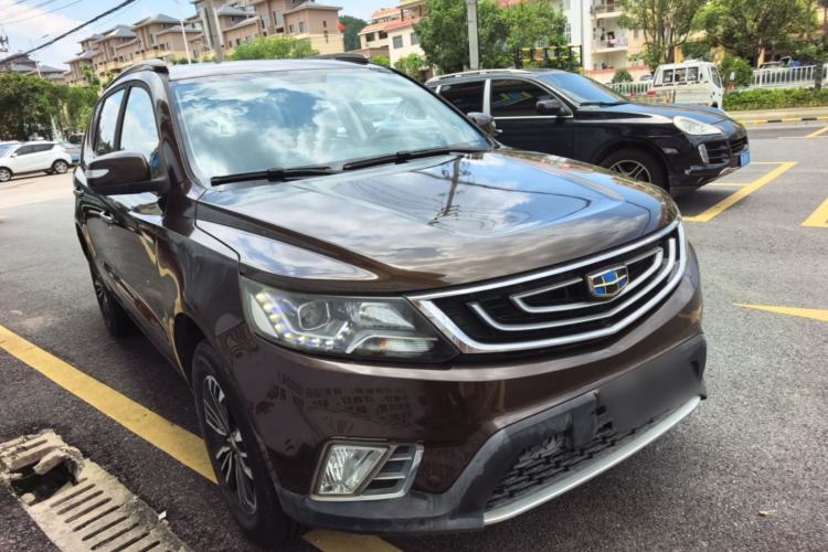 Used Geely Auto Vision X6 2016 1.8L Manual Luxury Model Front Right 45 Deg