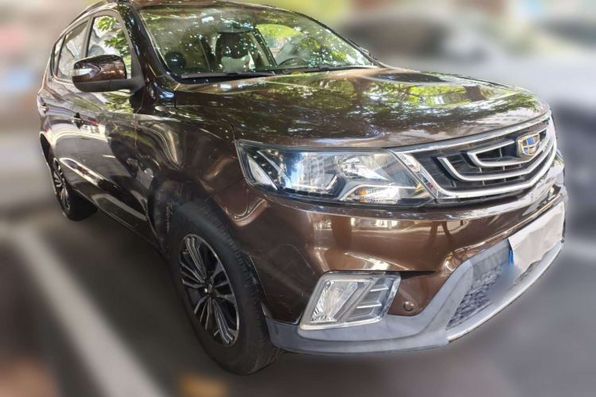 Used Geely Auto Vision X6 2016 1.8L Manual Luxury Model Front Right 45 Deg