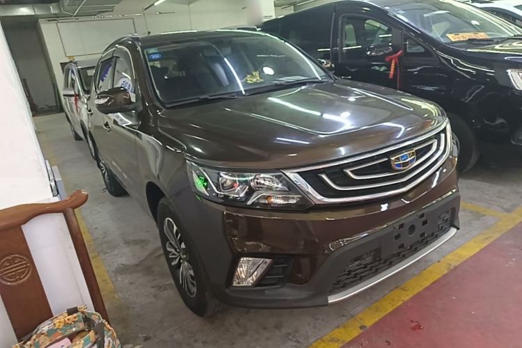 Used Geely Auto Vision X6 2016 1.8L Manual Luxury Model Front Right 45 Deg