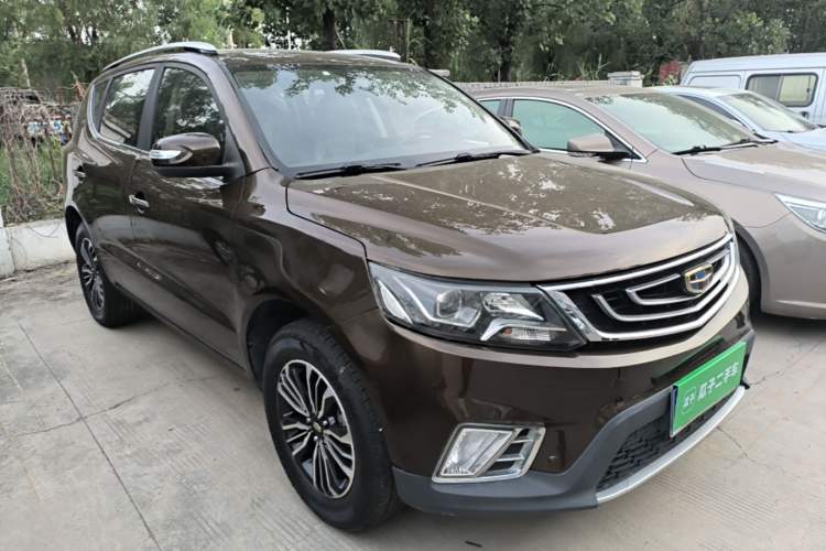 Used Geely Auto Vision X6 2016 1.8L Manual Luxury Model Front Right 45 Deg