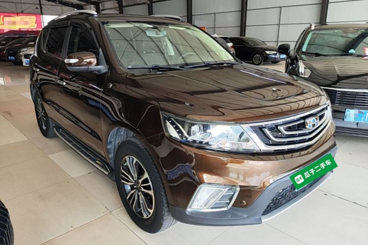 Used Geely Auto Vision X6 2016 1.8L Manual Luxury Model Front Right 45 Deg