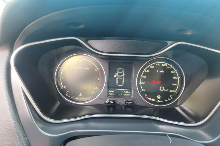 Used Geely Auto Vision X6 2016 1.8L Manual Luxury Model Instrument Cluster