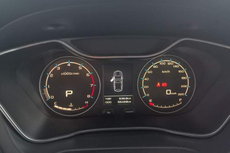 Used Geely Auto Vision X6 2016 1.3T CVT Flagship Model Instrument Cluster