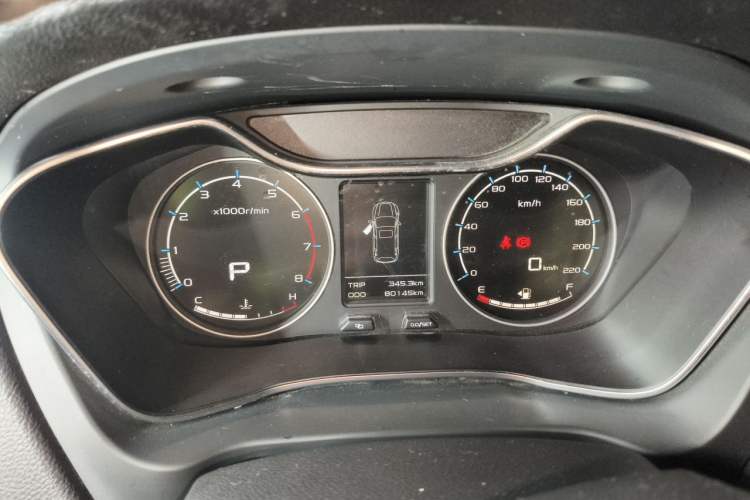 Used Geely Auto Vision X6 2016 1.3T CVT Flagship Model Instrument Cluster