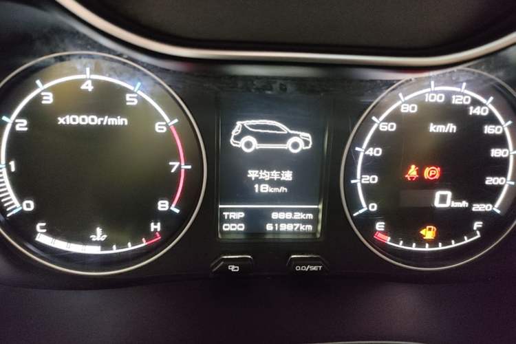 Used Geely Auto Vision X6 2016 1.8L Manual Luxury Model Instrument Cluster