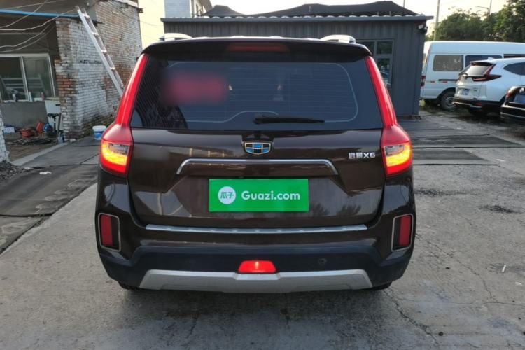 Used Geely Auto Vision X6 2016 1.3T CVT Flagship Model Rear