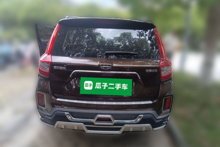 Used Geely Auto Vision X6 2016 1.8L Manual Luxury Model Rear