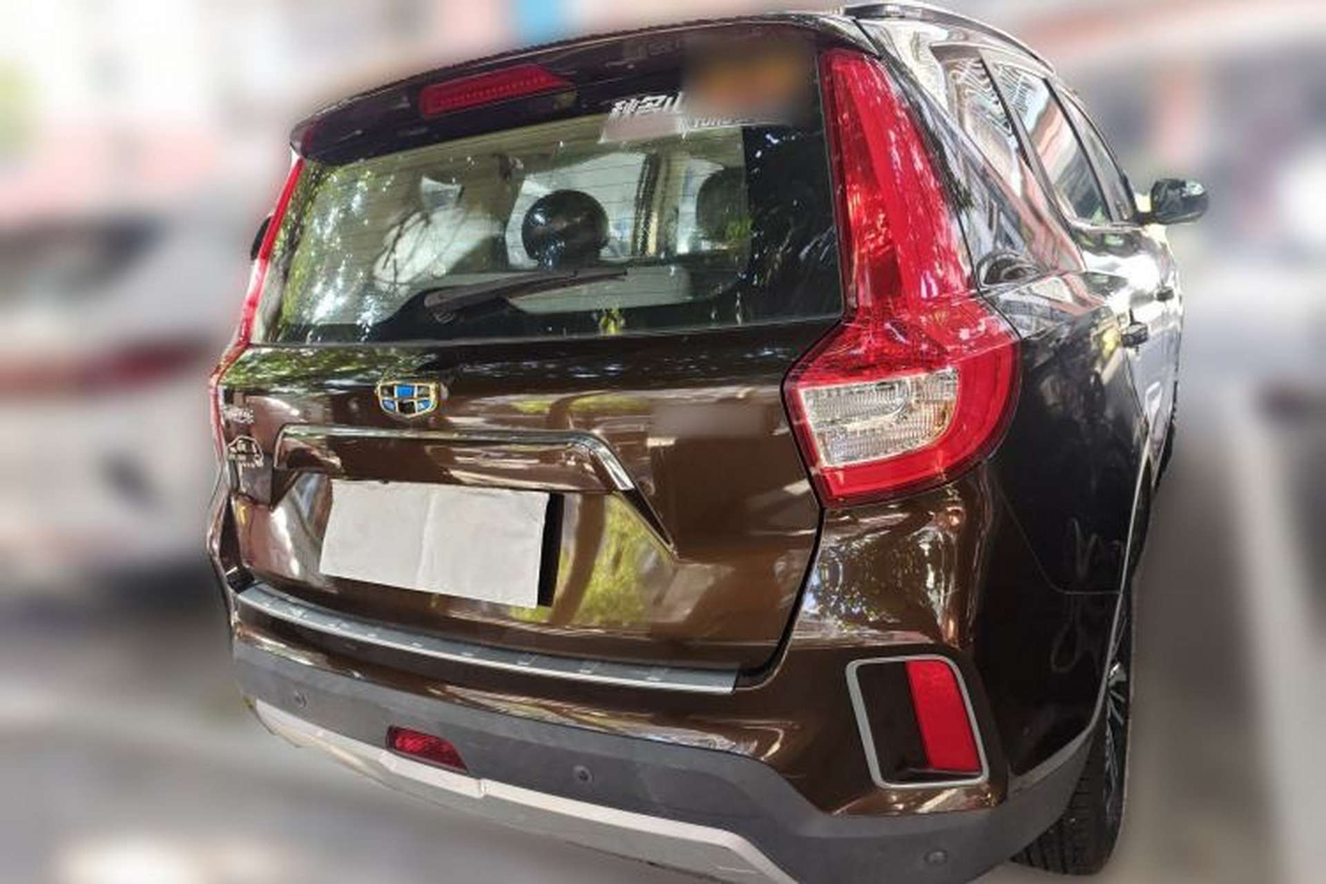 Used Geely Auto Vision X6 2016 1.8L Manual Luxury Model Rear