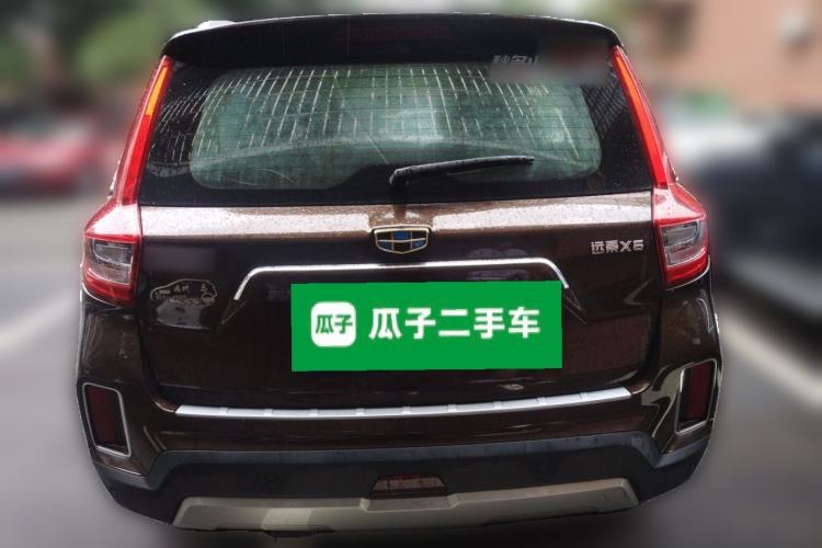 Used Geely Auto Vision X6 2016 1.8L Manual Luxury Model Rear