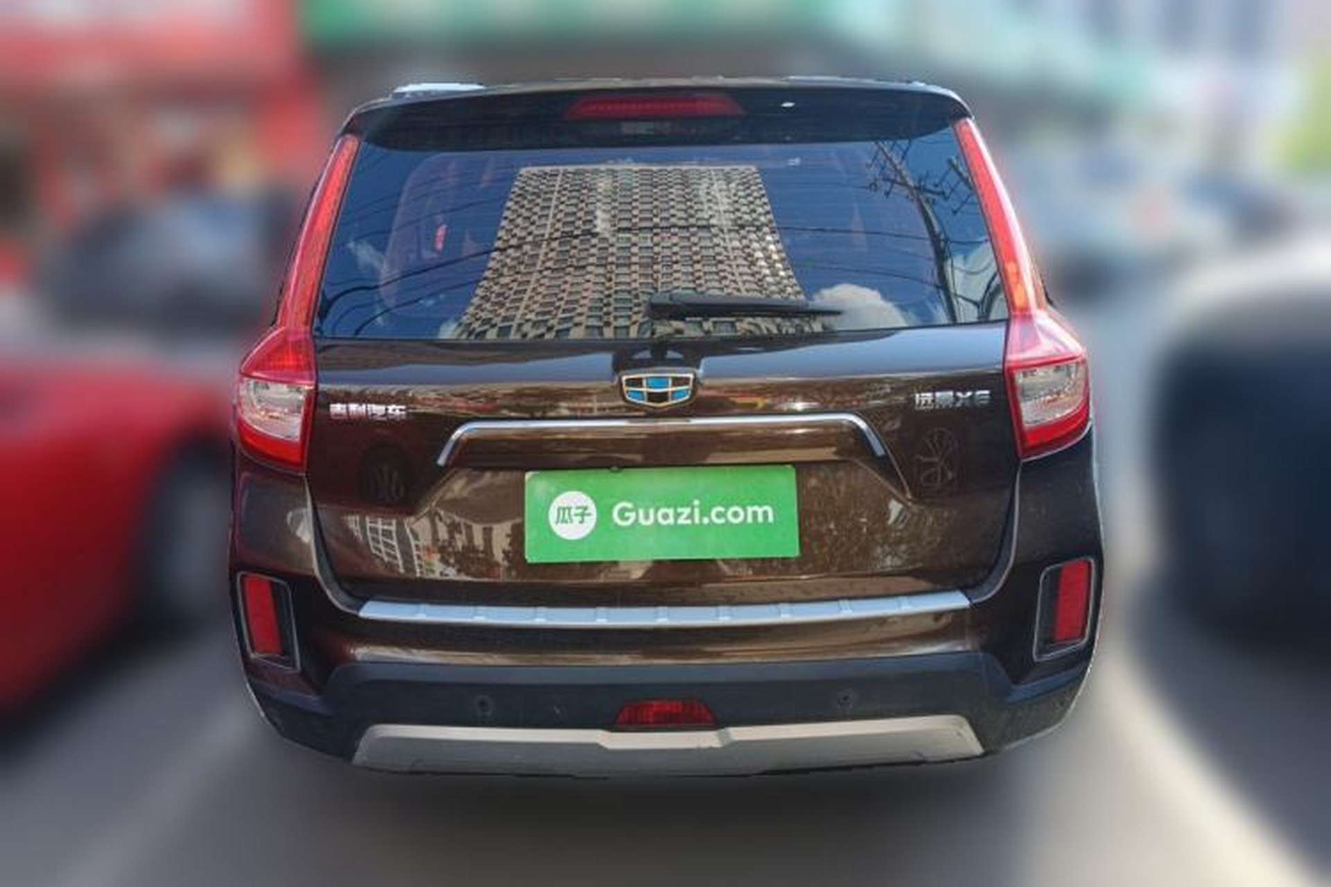 Used Geely Auto Vision X6 2016 1.8L Manual Luxury Model Rear