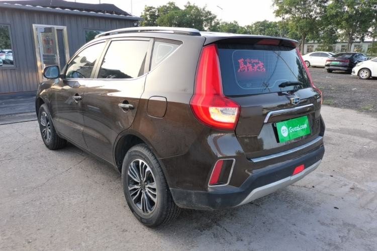 Used Geely Auto Vision X6 2016 1.3T CVT Flagship Model Rear Left 45 Deg