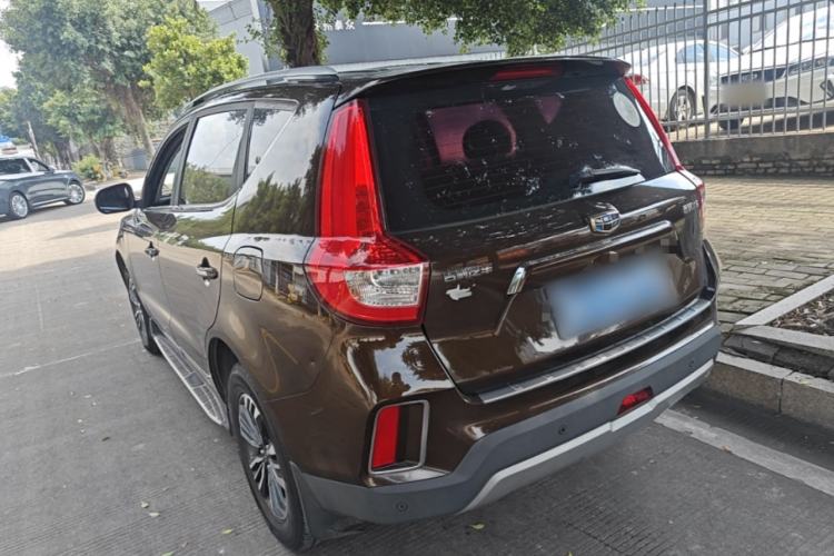 Used Geely Auto Vision X6 2016 1.8L Manual Luxury Model Rear Left 45 Deg