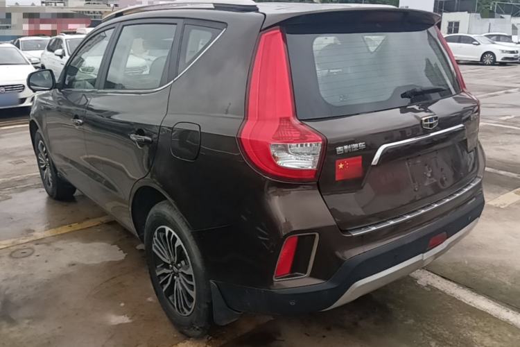 Used Geely Auto Vision X6 2016 1.3T CVT Flagship Model Rear Left 45 Deg