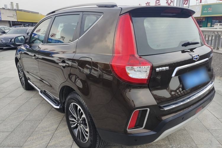 Used Geely Auto Vision X6 2016 1.3T CVT Flagship Model Rear Left 45 Deg