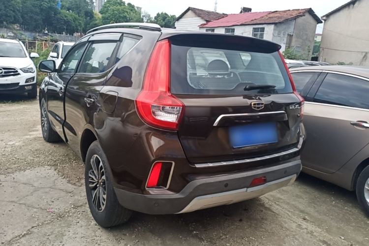 Used Geely Auto Vision X6 2016 1.3T CVT Luxury Model Rear Left 45 Deg
