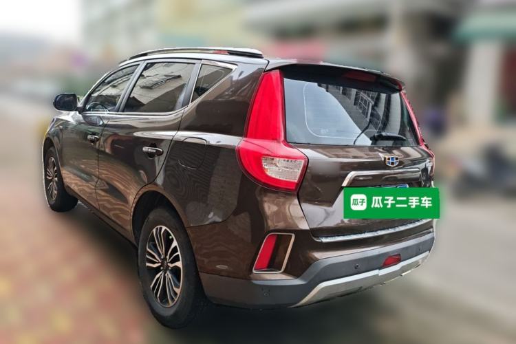 Used Geely Auto Vision X6 2016 1.3T CVT Flagship Model Rear Left 45 Deg