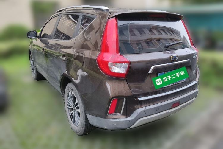 Used Geely Auto Vision X6 2016 1.3T CVT Luxury Model Rear Left 45 Deg