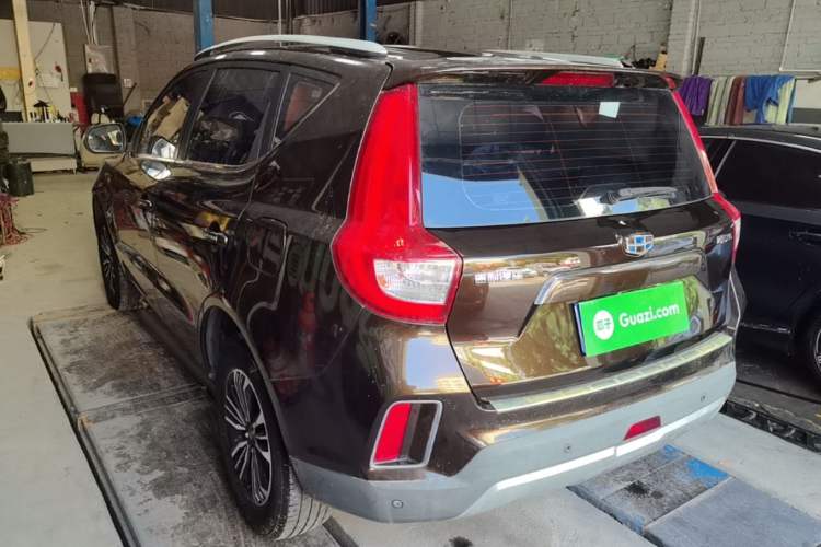 Used Geely Auto Vision X6 2016 1.3T CVT Flagship Model Rear Left 45 Deg