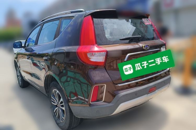 Used Geely Auto Vision X6 2016 1.8L Manual Luxury Model Rear Left 45 Deg