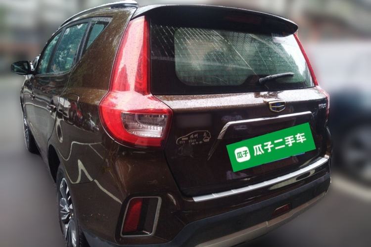 Used Geely Auto Vision X6 2016 1.8L Manual Luxury Model Rear Left 45 Deg
