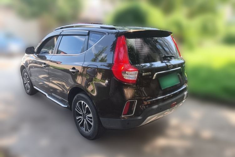 Used Geely Auto Vision X6 2016 1.8L Manual Luxury Model Rear Left 45 Deg