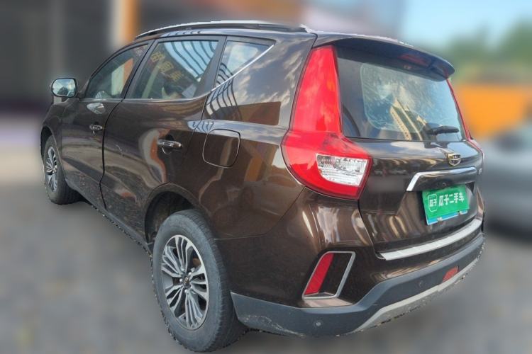 Used Geely Auto Vision X6 2016 1.3T CVT Luxury Model Rear Left 45 Deg