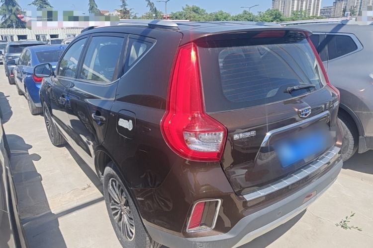 Used Geely Auto Vision X6 2016 1.8L Manual Luxury Model Rear Left 45 Deg